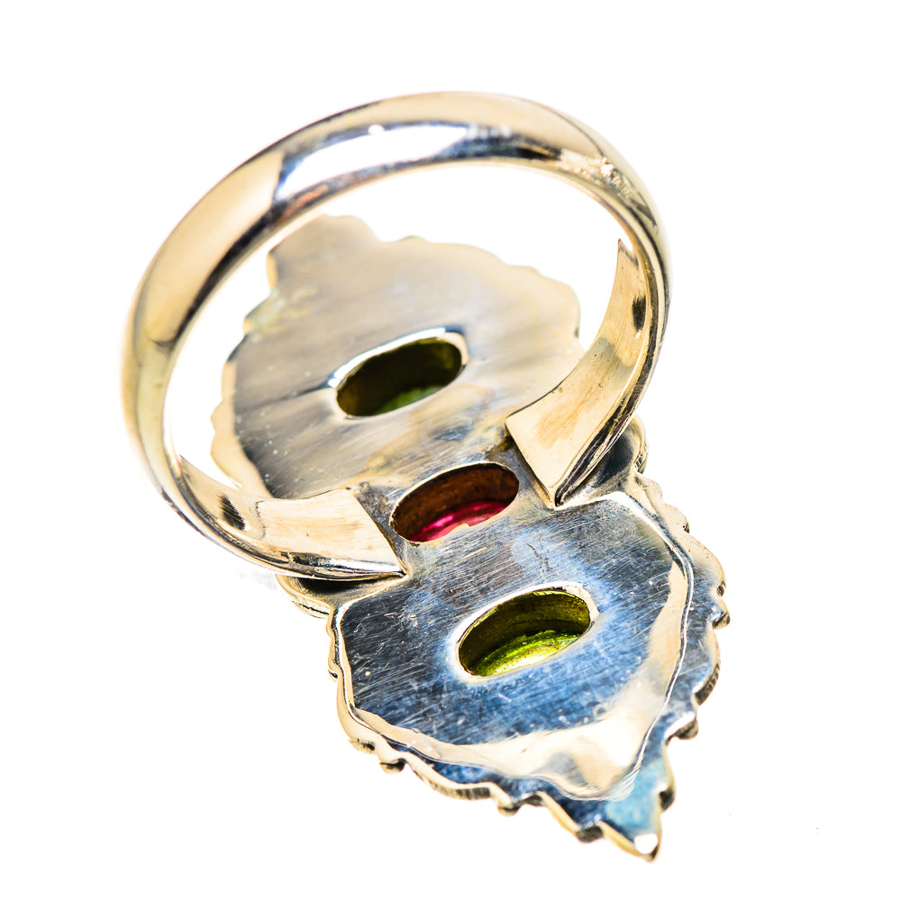 Tourmaline Rings handcrafted by Ana Silver Co - RING130379 - Photo 3