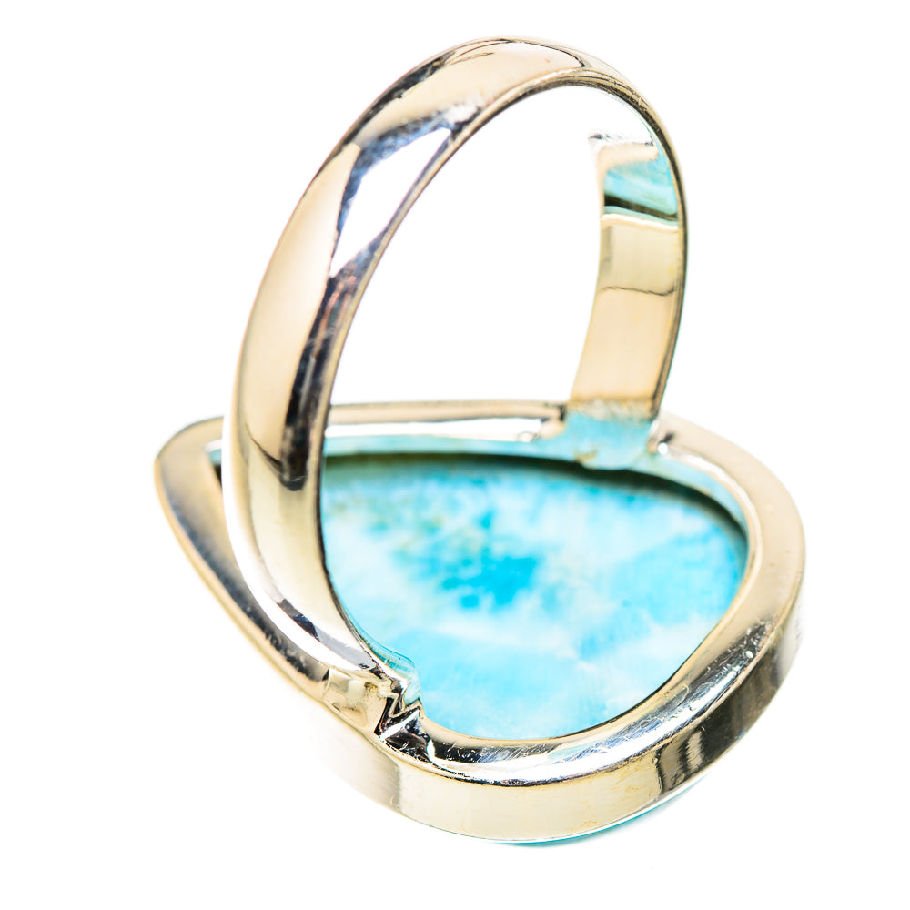 Larimar Rings handcrafted by Ana Silver Co - RING130386 - Photo 3