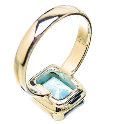Blue Topaz Rings handcrafted by Ana Silver Co - RING130387 - Photo 3
