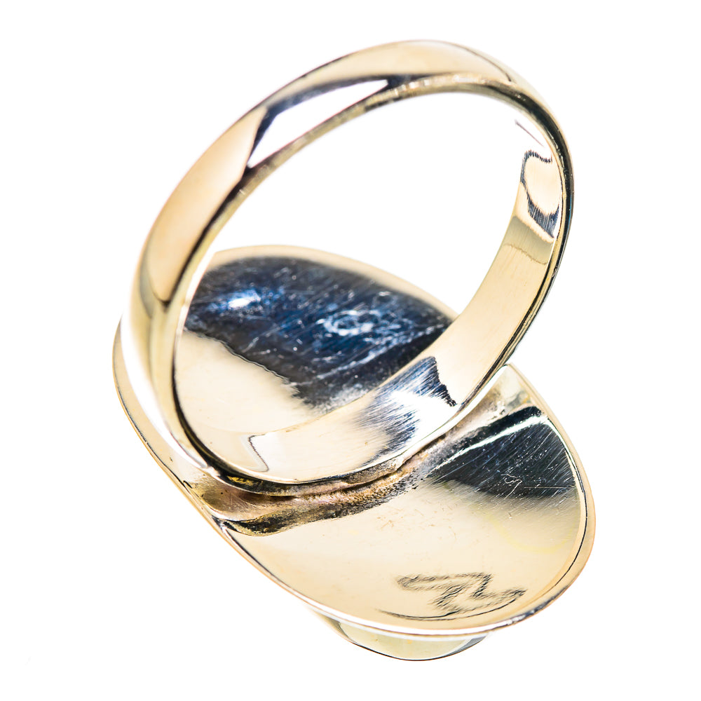 Rainbow Moonstone Rings handcrafted by Ana Silver Co - RING130391 - Photo 3