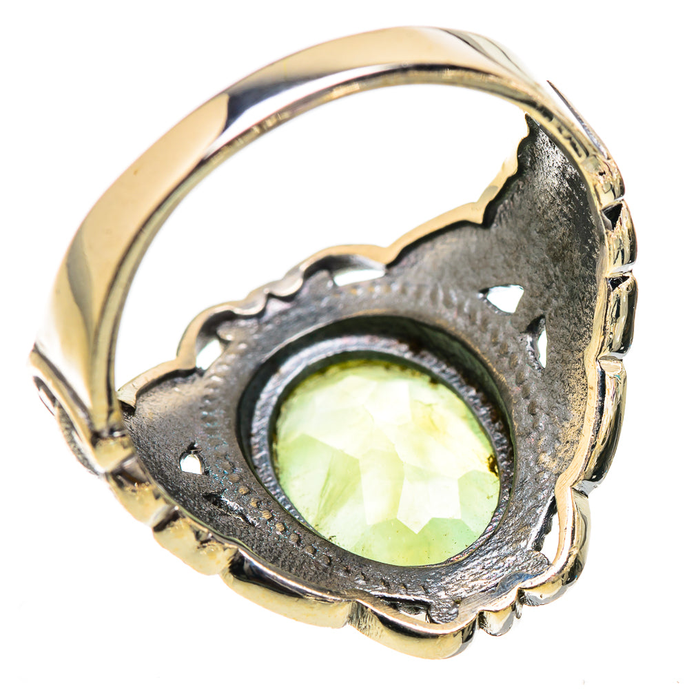 Prehnite Rings handcrafted by Ana Silver Co - RING130393 - Photo 3