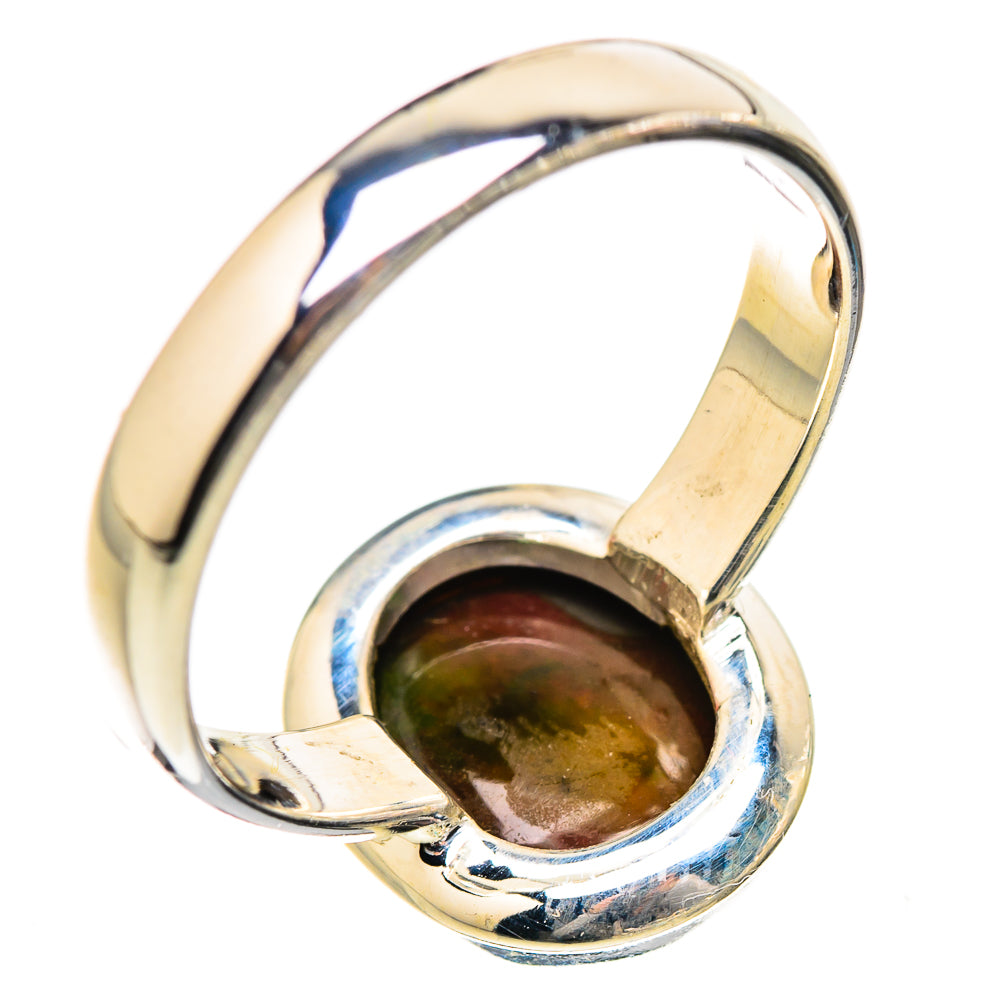 Black Opal Rings handcrafted by Ana Silver Co - RING130411 - Photo 3