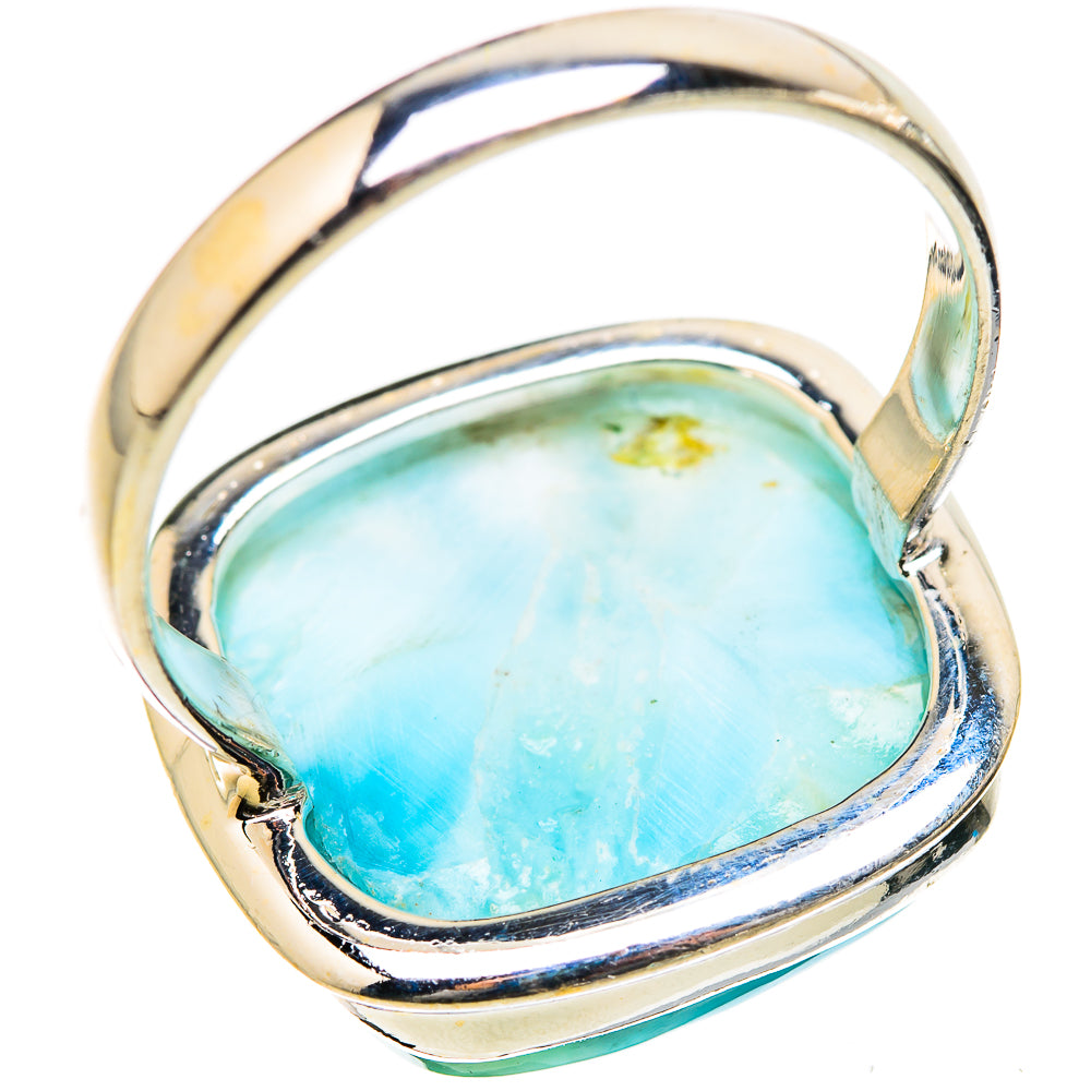 Larimar Rings handcrafted by Ana Silver Co - RING130413 - Photo 3