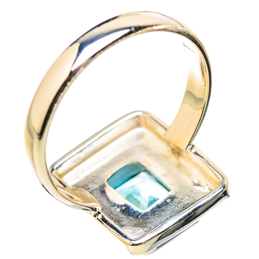 Blue Topaz Rings handcrafted by Ana Silver Co - RING130419 - Photo 3
