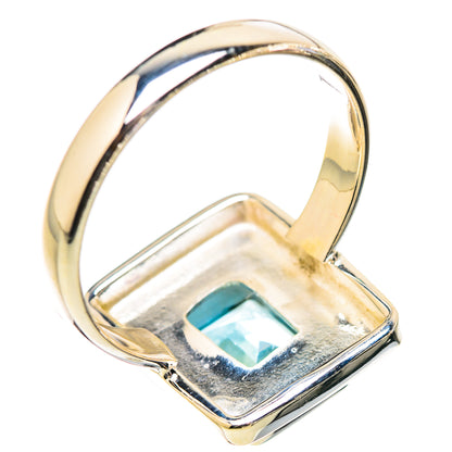 Blue Topaz Rings handcrafted by Ana Silver Co - RING130419 - Photo 3