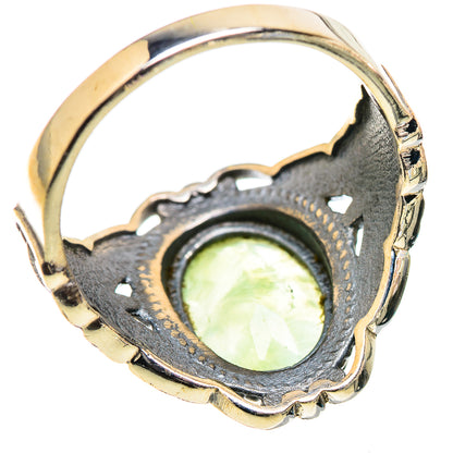 Prehnite Rings handcrafted by Ana Silver Co - RING130424 - Photo 3