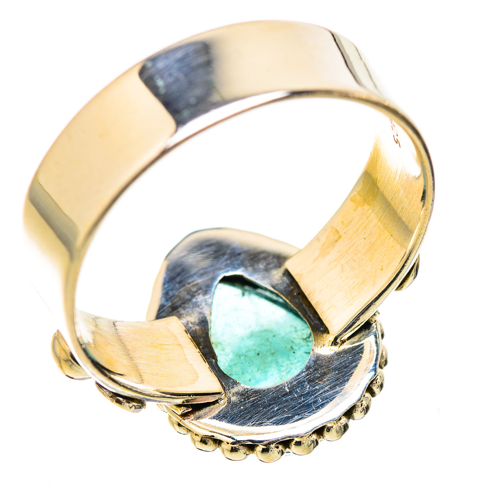Blue Fluorite Rings handcrafted by Ana Silver Co - RING130444 - Photo 3