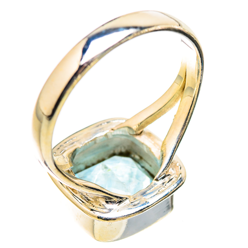 Blue Topaz Rings handcrafted by Ana Silver Co - RING130447 - Photo 3