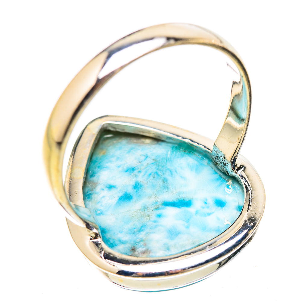 Larimar Rings handcrafted by Ana Silver Co - RING130471 - Photo 3