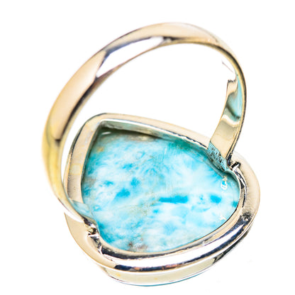 Larimar Rings handcrafted by Ana Silver Co - RING130471 - Photo 3