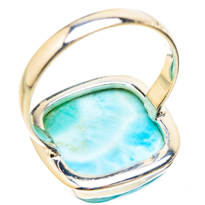 Larimar Rings handcrafted by Ana Silver Co - RING130476 - Photo 3