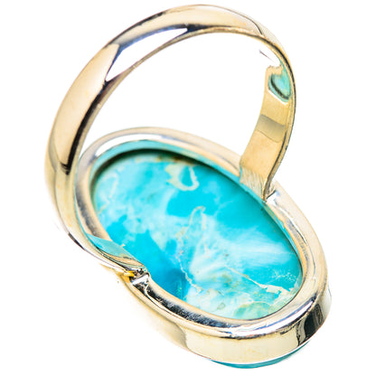 Larimar Rings handcrafted by Ana Silver Co - RING130478 - Photo 3