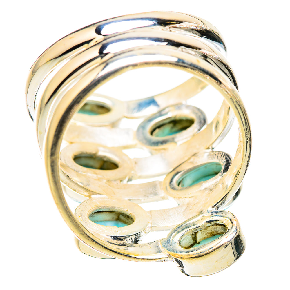 Larimar Rings handcrafted by Ana Silver Co - RING130479 - Photo 3