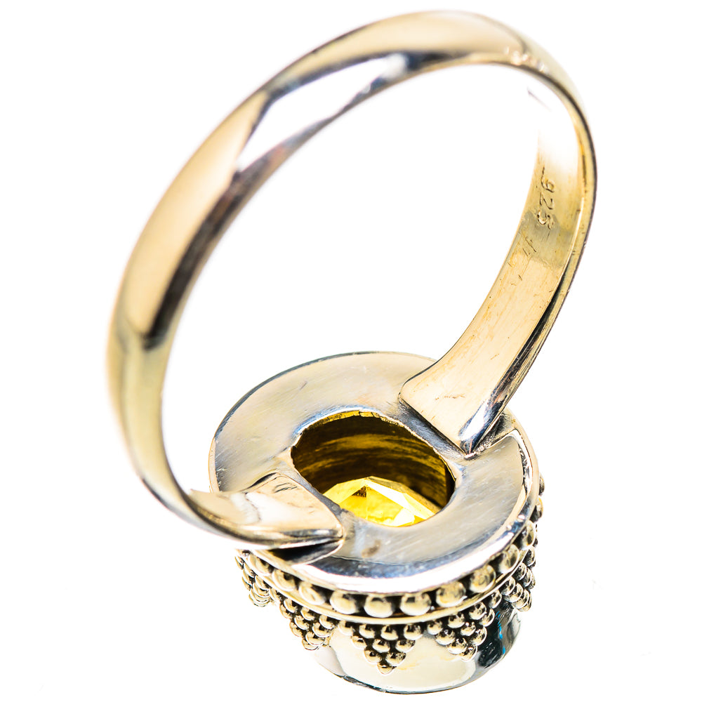 Citrine Rings handcrafted by Ana Silver Co - RING130484 - Photo 3