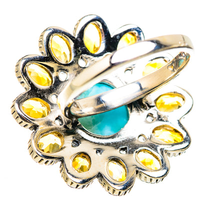 Larimar Rings handcrafted by Ana Silver Co - RING130499 - Photo 3