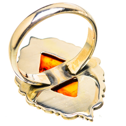 Baltic Amber Rings handcrafted by Ana Silver Co - RING130513 - Photo 3