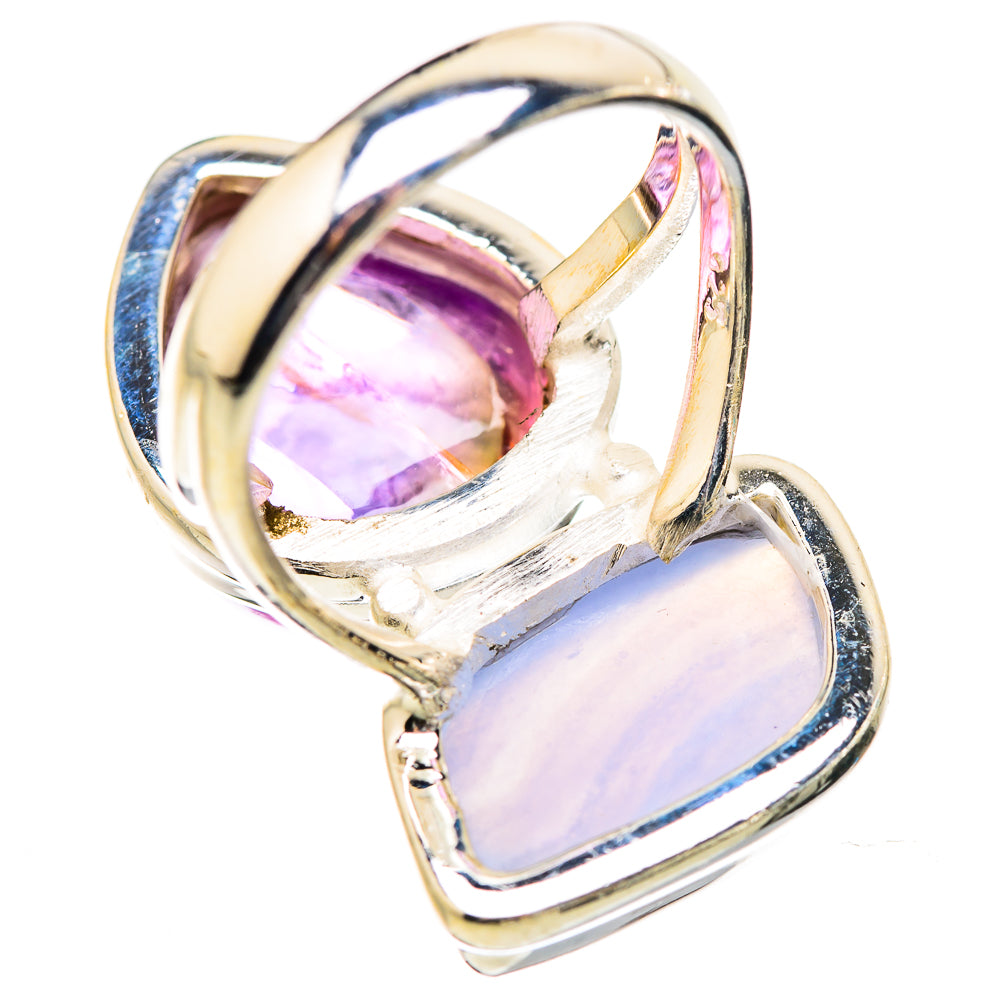 Ametrine Rings handcrafted by Ana Silver Co - RING130519 - Photo 3