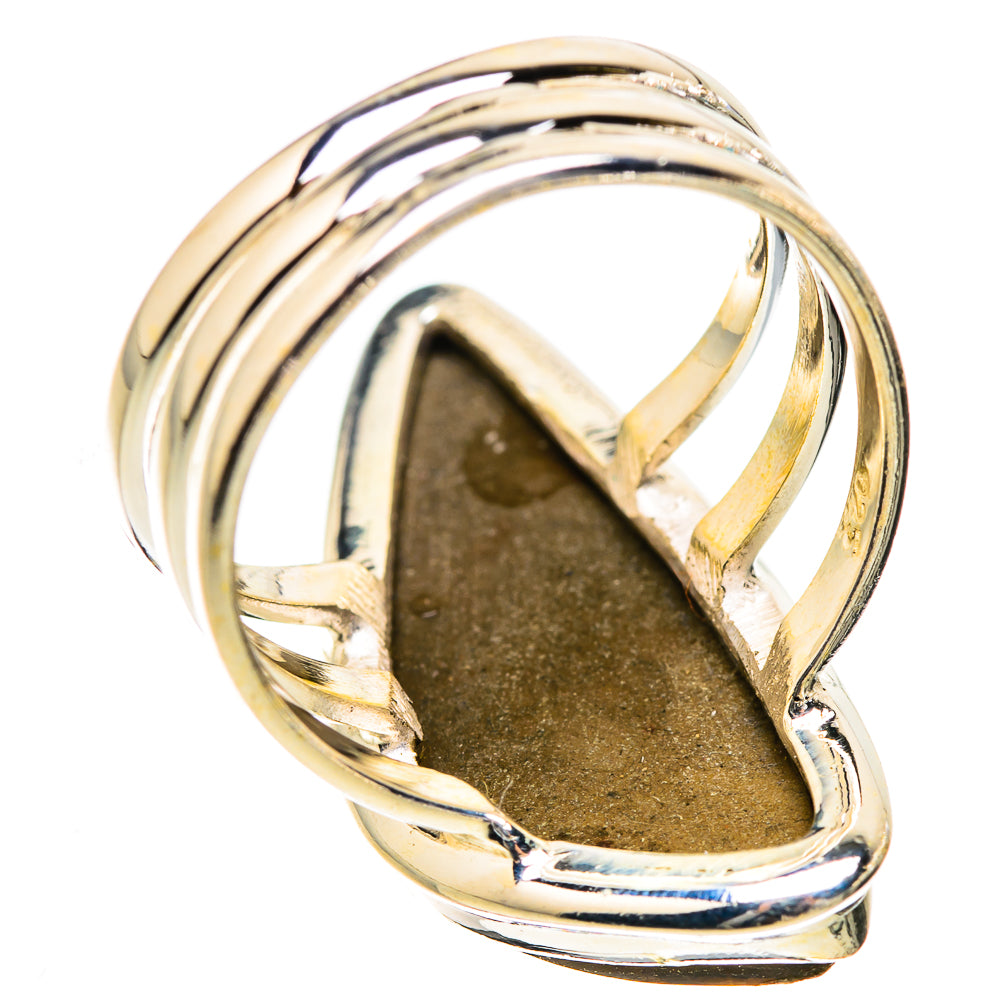 Ammolite Rings handcrafted by Ana Silver Co - RING130527 - Photo 3