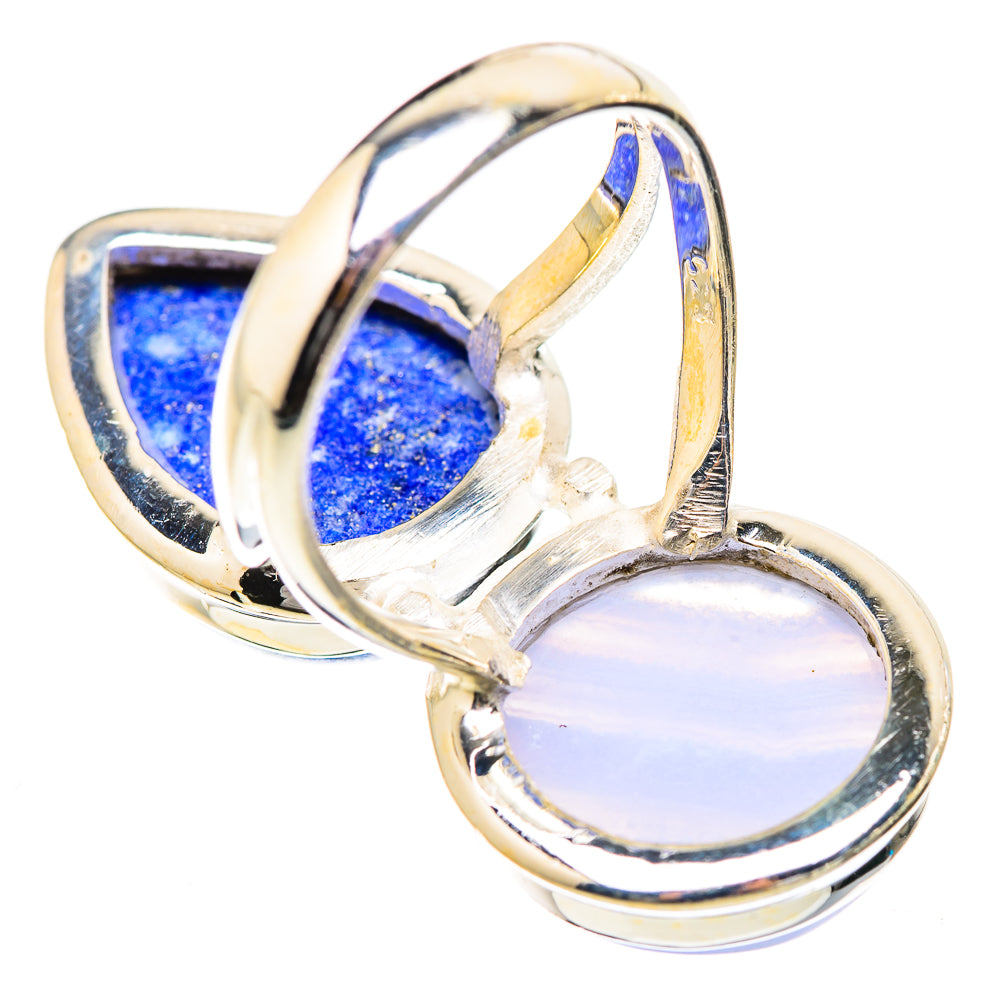 Lapis Lazuli Rings handcrafted by Ana Silver Co - RING130530 - Photo 3