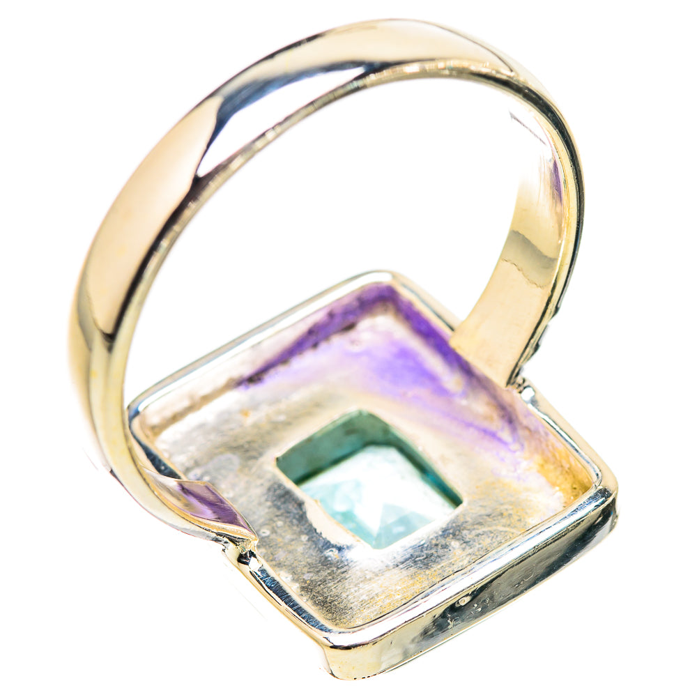 Blue Topaz Rings handcrafted by Ana Silver Co - RING130542 - Photo 3