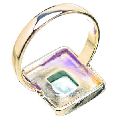 Blue Topaz Rings handcrafted by Ana Silver Co - RING130542 - Photo 3