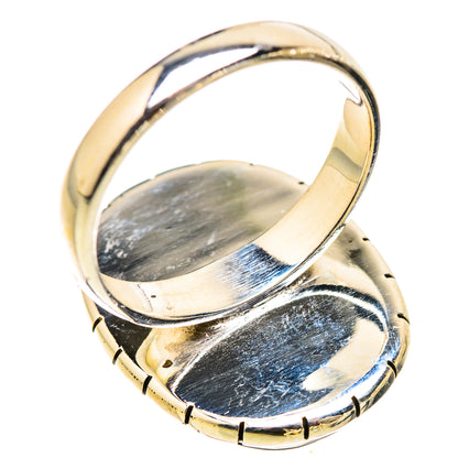 Rainbow Moonstone Rings handcrafted by Ana Silver Co - RING130543 - Photo 3