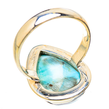 Larimar Rings handcrafted by Ana Silver Co - RING130544 - Photo 3