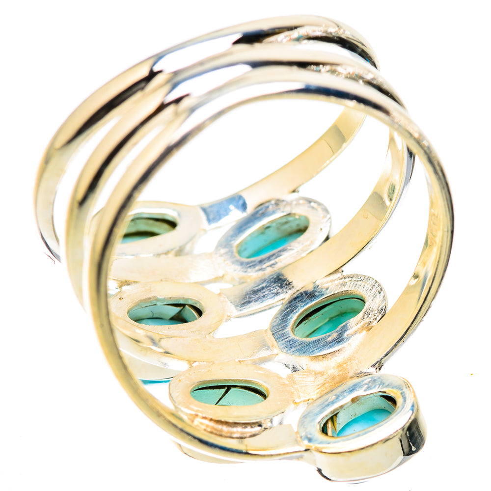 Larimar Rings handcrafted by Ana Silver Co - RING130547 - Photo 3