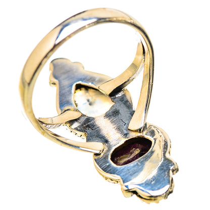 Rainbow Moonstone Rings handcrafted by Ana Silver Co - RING130556 - Photo 3