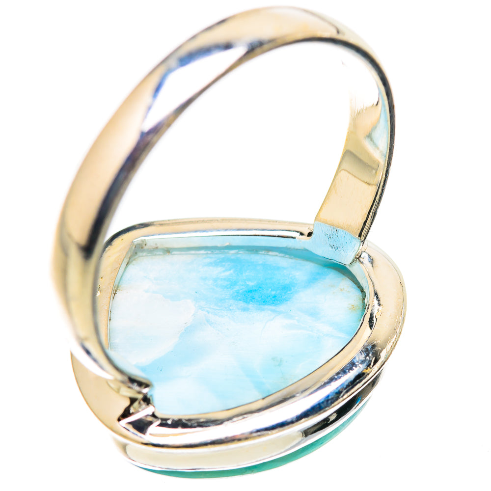 Larimar Rings handcrafted by Ana Silver Co - RING130565 - Photo 3