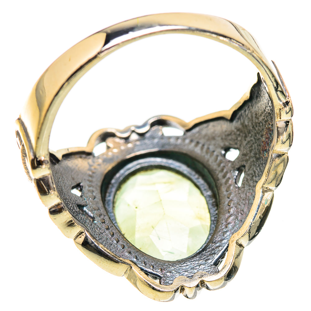 Prehnite Rings handcrafted by Ana Silver Co - RING130574 - Photo 3
