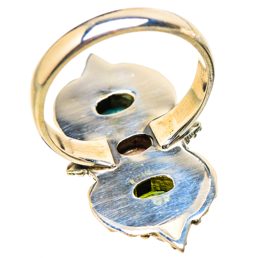 Ammolite Rings handcrafted by Ana Silver Co - RING130584 - Photo 3