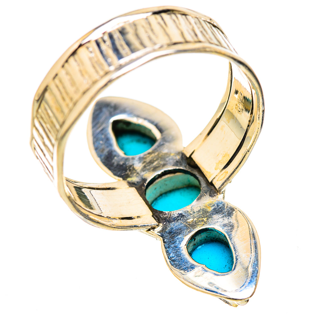 Larimar Rings handcrafted by Ana Silver Co - RING130591 - Photo 3