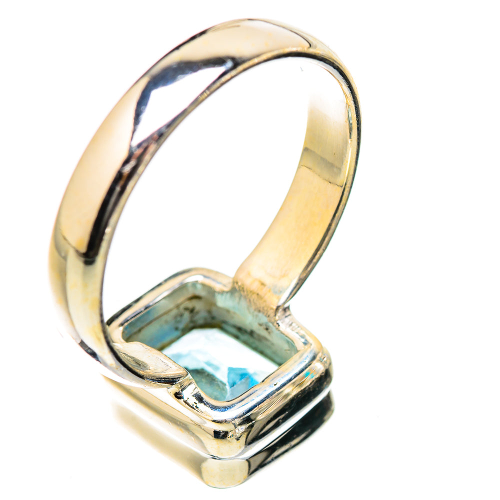 Blue Topaz Rings handcrafted by Ana Silver Co - RING130592 - Photo 3