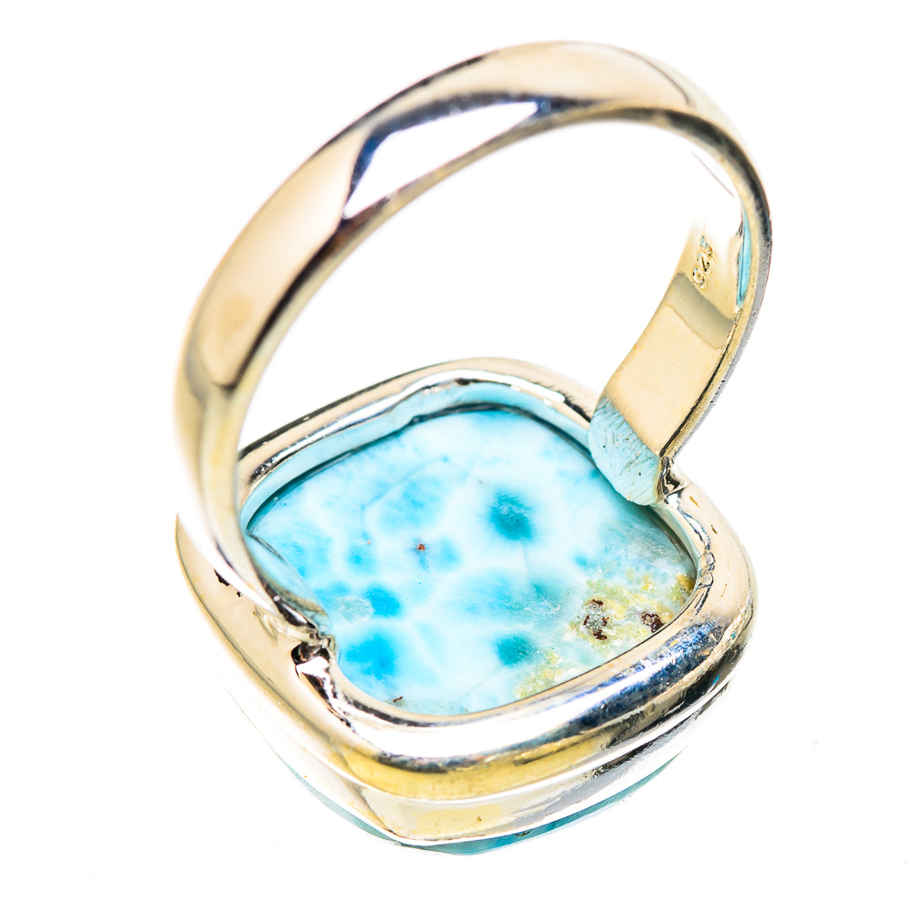 Larimar Rings handcrafted by Ana Silver Co - RING130593 - Photo 3