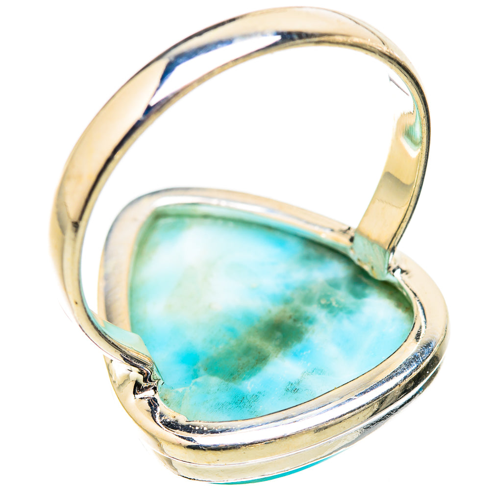 Larimar Rings handcrafted by Ana Silver Co - RING130594 - Photo 3