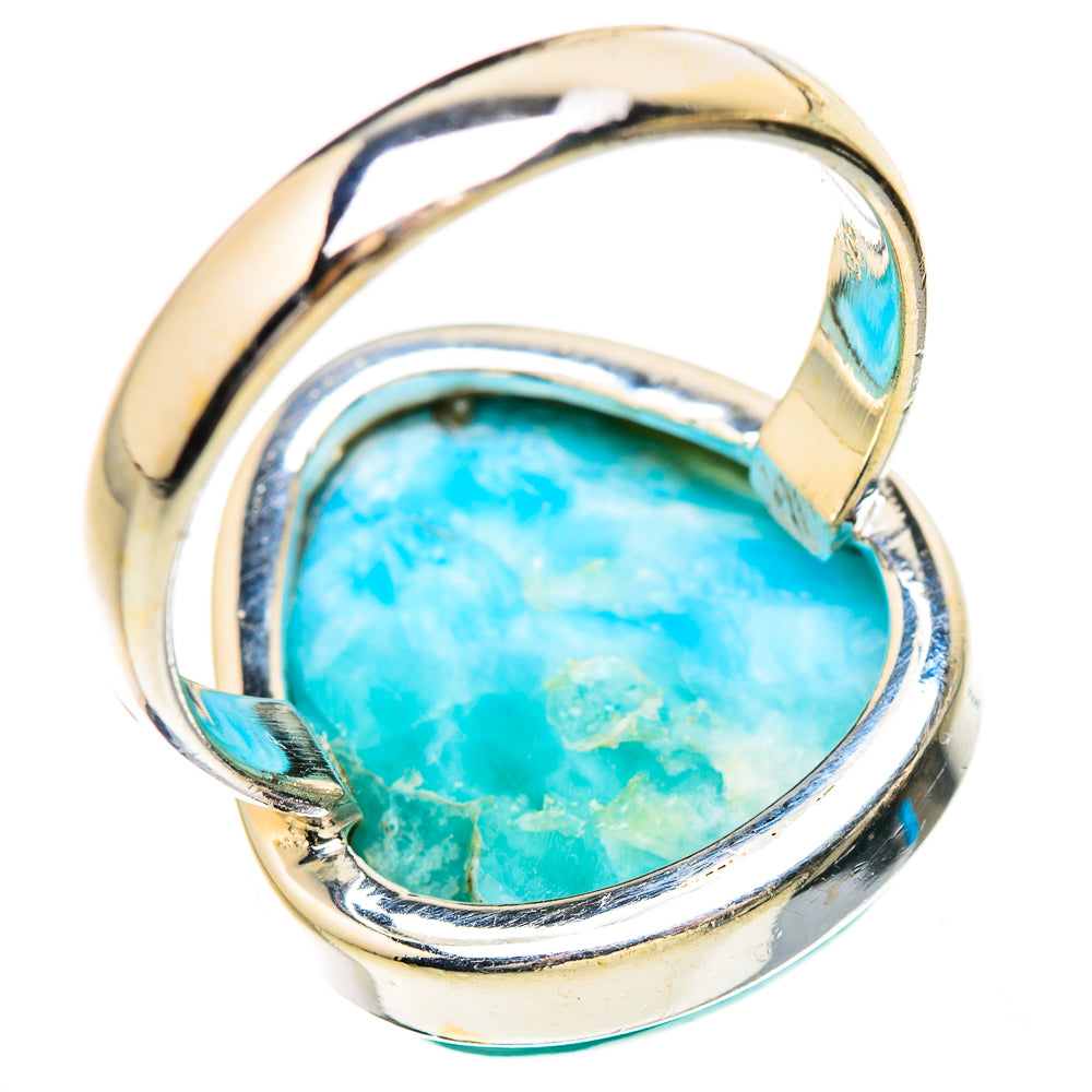 Larimar Rings handcrafted by Ana Silver Co - RING130597 - Photo 3