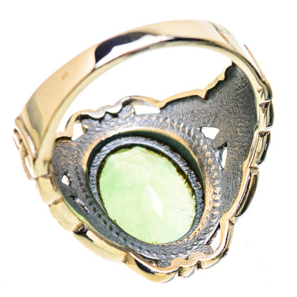 Prehnite Rings handcrafted by Ana Silver Co - RING130607 - Photo 3