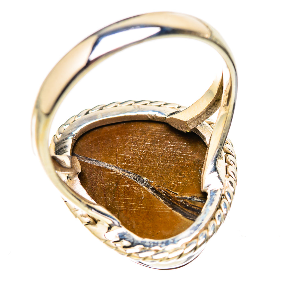 Ammolite Rings handcrafted by Ana Silver Co - RING130612 - Photo 3