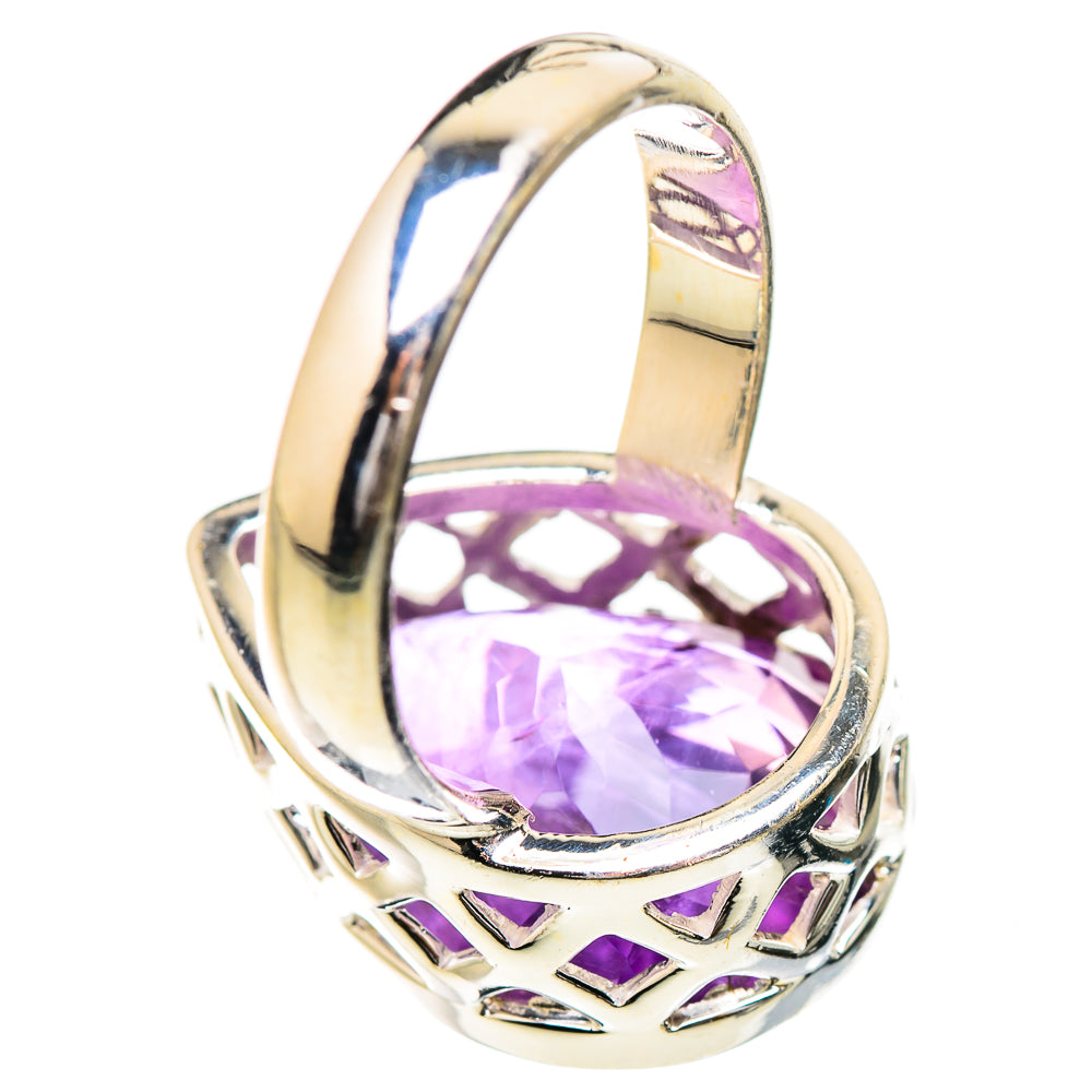 Amethyst Rings handcrafted by Ana Silver Co - RING130615 - Photo 3