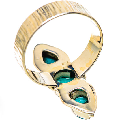 Sleeping Beauty Turquoise Rings handcrafted by Ana Silver Co - RING130627 - Photo 3