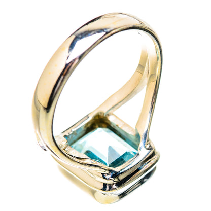 Blue Topaz Rings handcrafted by Ana Silver Co - RING130631 - Photo 3