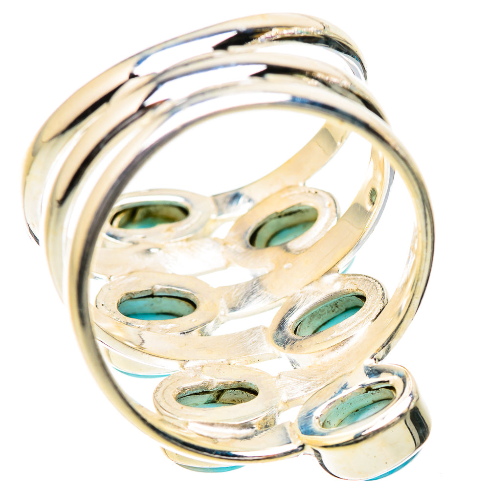 Larimar Rings handcrafted by Ana Silver Co - RING130632 - Photo 3