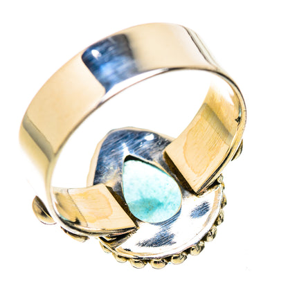 Blue Fluorite Rings handcrafted by Ana Silver Co - RING130633 - Photo 3