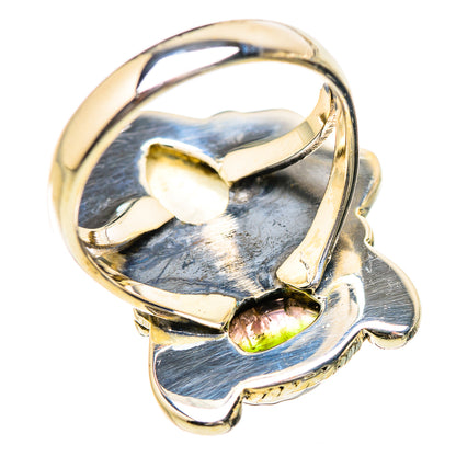 Rainbow Moonstone Rings handcrafted by Ana Silver Co - RING130652 - Photo 3
