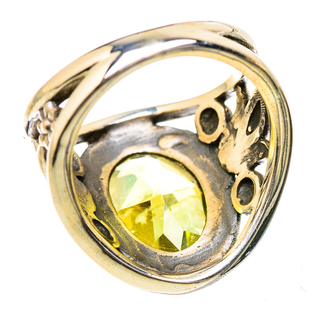 Lemon Quartz Rings handcrafted by Ana Silver Co - RING130655 - Photo 3