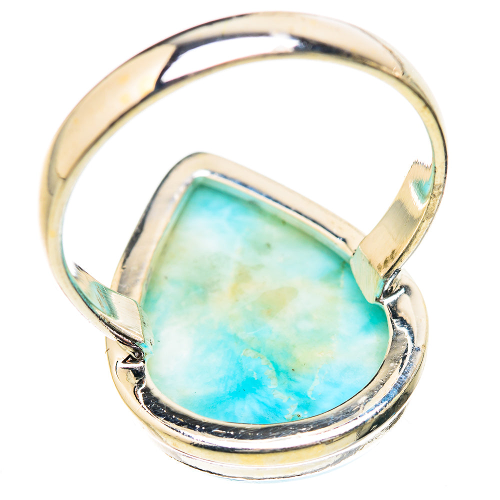 Larimar Rings handcrafted by Ana Silver Co - RING130656 - Photo 3