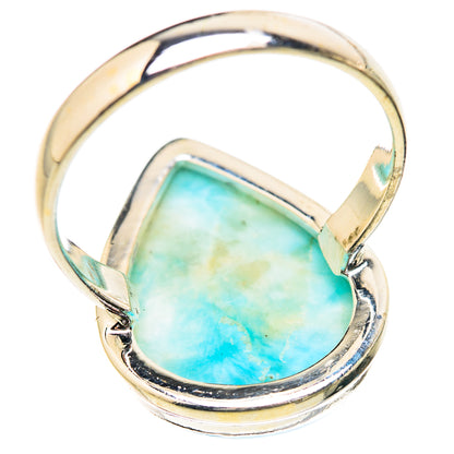 Larimar Rings handcrafted by Ana Silver Co - RING130656 - Photo 3