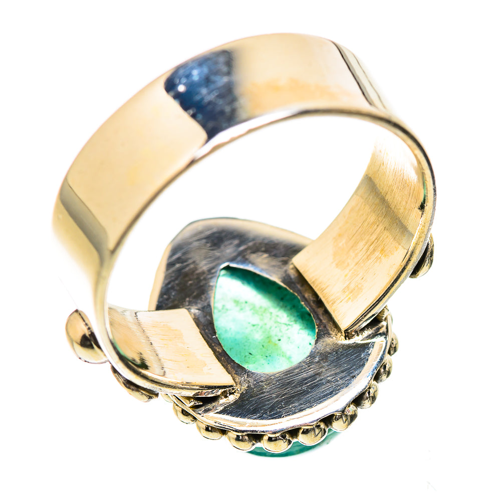 Green Fluorite Rings handcrafted by Ana Silver Co - RING130662 - Photo 3