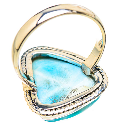 Larimar Rings handcrafted by Ana Silver Co - RING130663 - Photo 3